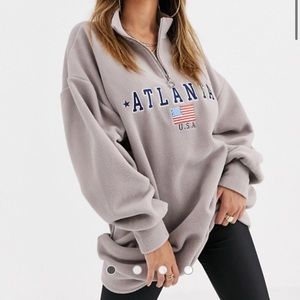 *BRAND NEW* Asos Atlanta Fleece Oversized Sweater
